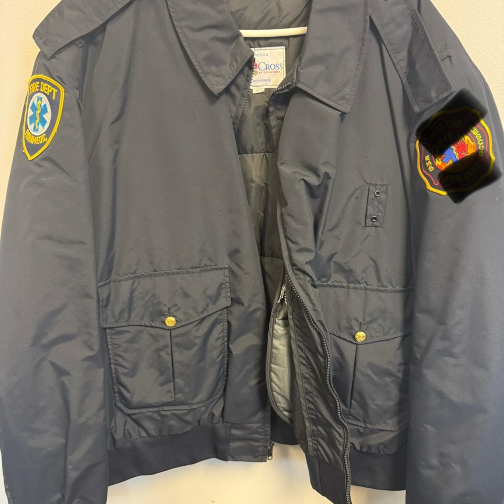 Men's Black Military Field Jacket